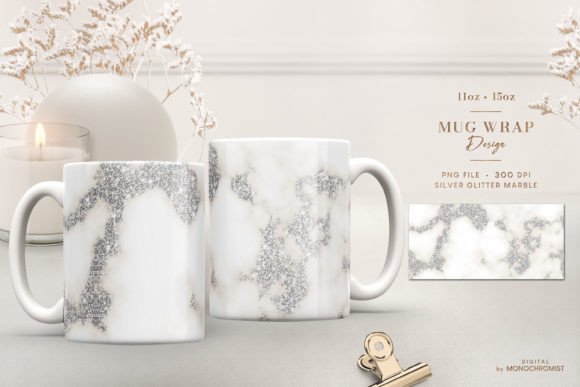 Beige Sparkling Marble Graphics & Print Templates Review
