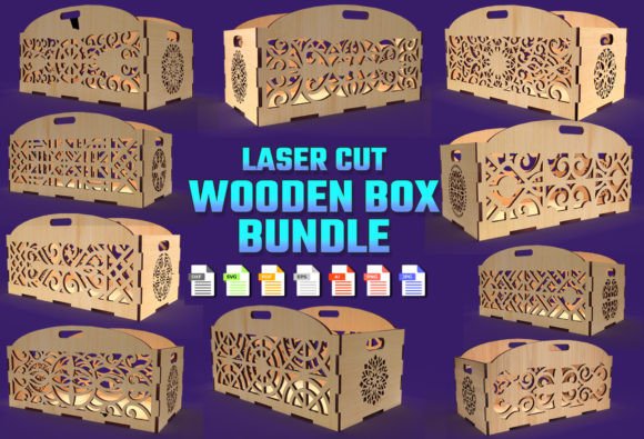 Decorative Box Laser Cut Wooden Tray 03 Review