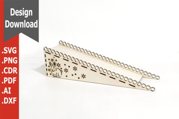 Egg Rolling Tray, Wooden Ramp: Laser Cutting & Spring Amp