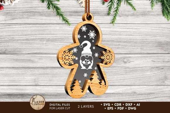 Gingerbread Man Christmas Ornament Design Review