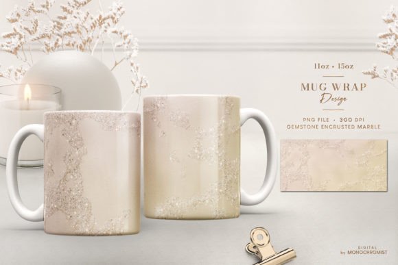 Gold Marble Glitter Graphics & Print Templates