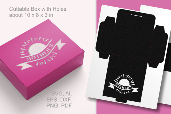 Happy Mother's Day Laser Cutting Favor Box Review