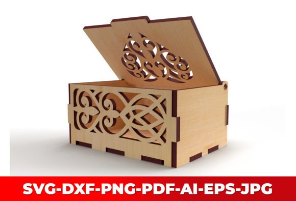 Ornaments Wooden Gift Box Laser Cut 09 Review