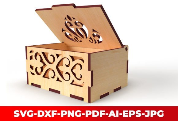 Ornaments Wooden Gift Box Laser Cut Review
