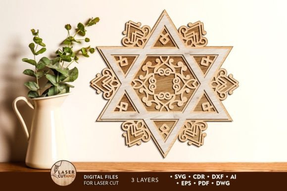 Star of David, Multilayer Wall Decor Review